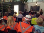 Hi-vis vests & hardhats at the Iron Junction launch