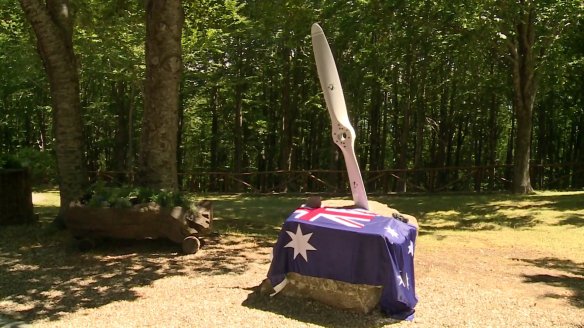 Bundaberg Aero Club memorial at Hinkler Ring, Italy